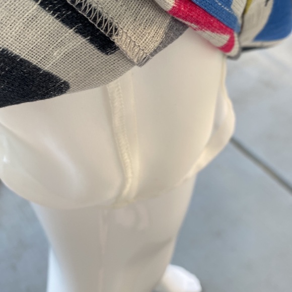 Anthro •corey lynn calter• Silk/Linen Rare Abstract Dress • Size 2 - Picture 11 of 12